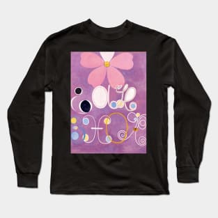 High Resolution Hilma af Klint Group Iv No 5 Adulthood 1907 Long Sleeve T-Shirt